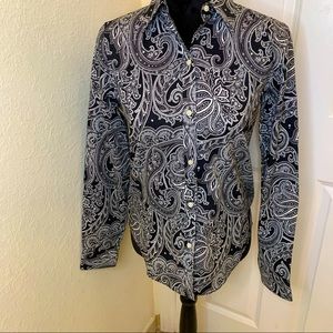 Lauren Ralph Lauren Vintage Paisley Button Down